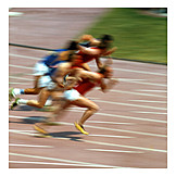   Sportler, Läufer, Sprinter