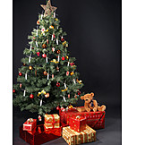   Weihnachten, Bescherung, Heiligabend, Weihnachtsbaum