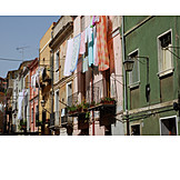   Häuserzeile, Italien, Iglesias