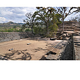   Archäologie, Jaguar platz, Copán, Mayastätte