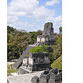   Tempel, Guatemala, Tikal