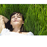  Young Woman, Woman, Enjoyment & Relaxation, Suns