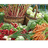   Gemüse, Marktstand