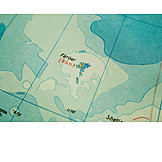   Insel, Dänemark, Seekarte, Färöer