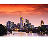   Skyline, Frankfurt am main, Bankenviertel