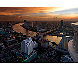   Bangkok, Chao phraya river