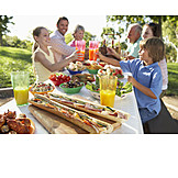   Picknick, Gartenfest, Familienfest, Familienausflug