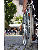   Soziales, Mobilität, Rollstuhlfahrer