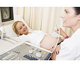   Schwangerschaft, Ultraschalluntersuchung, Frauenärztin