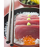   Thunfisch, Sashimi, Fischgericht