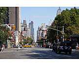   Städtisches leben, Straßenverkehr, New york city