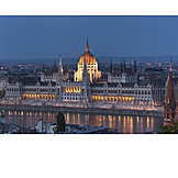   Parlament, Parlamentsgebäude, Neugotik, Budapest, Ungarn
