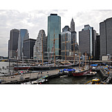   Hafen, New york, Manhattan, New york city, Seaport historic district, Pier 17