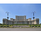   Rumänien, Bukarest, Parlamentspalast
