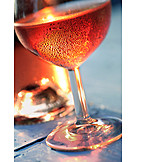   Weinglas, Rosé
