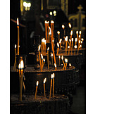   Hoffnung & glaube, Kerzenschein, Andachtskerze