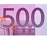   Geldschein, 500, 500 euro