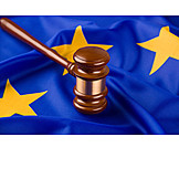   Europa, Urteil, Richterhammer, Europäischer gerichtshof
