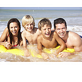   Bathing, Family, Beach holiday