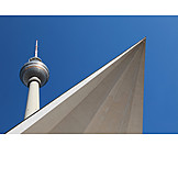   Berlin, Fernsehturm, Alexanderplatz
