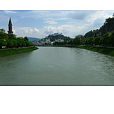   Fluss, Salzburg, Salzach