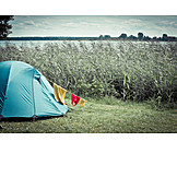   Sommer, Zelt, Zelten, Camping, Sommerferien