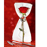   Rose, Valentine, Table Cover