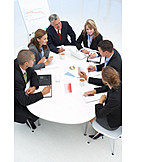   Business, Meeting, Geschäftsleute, Teambesprechung