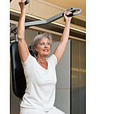   Pensioner, Senior, Weightlifting, Physiotherapy, Physical Therapy