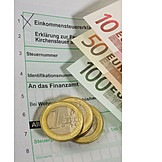   Money & Finance, Bureaucracy, Tax Form