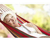   Woman, Senior, Enjoyment & Relaxation, Relaxation & Recreation