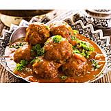   Oriental Cuisine, Meatballs, Meatballs, Kofta