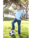   Junge, Kind, Fußball