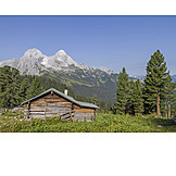   Hut, Alp, Cabin, Cottage