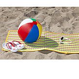   Holiday & Travel, Beach, Summer, Beach Ball
