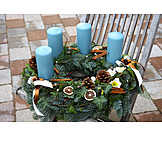   Christmas, Christmas Wreath, Advent Arrangement