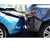   Car, Road Accident, Rear End Collision, Accident