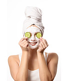   Beauty & Cosmetics, Facial Mask, Anti-aging, Cucumber Mask