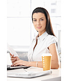   Young Woman, Woman, Business Woman, Office & Workplace