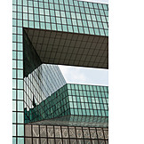   Moderne baukunst, Glasfassade