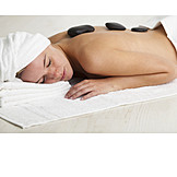   Wellness & relax, Warmsteinmassage