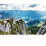   Mountain range, European alps, Valley, Bavaria, Wendelstein