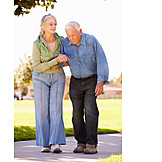   Senior, Paar, Pflege & Fürsorge, Gebrechlich