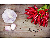   Spices & Ingredients, Garlic, Chili