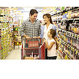   Purchase & Shopping, Family, Supermarket