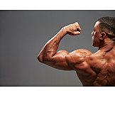   Man, Bicep, Body building, Triceps