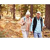   Active Seniors, Walk, Nature