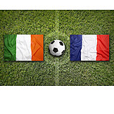   Fußball, Frankreich, Irland