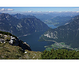   Alpen, Dachstein, Hallstätter see