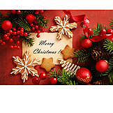   Weihnachtskekse, Weihnachtskarte, Merry christmas